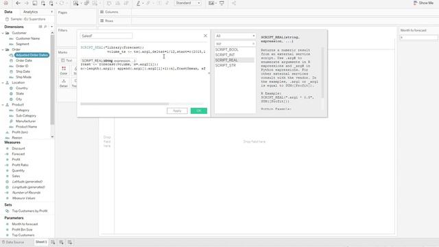 Интеграция R в Tableau смотреть онлайн