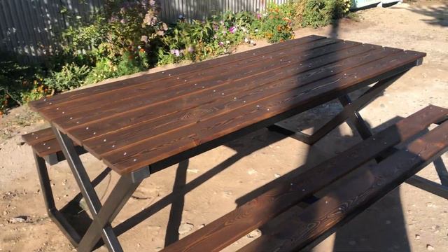 Стол с лавками Артель 36