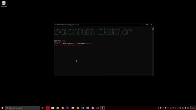 Tiktok Auto Claimer Selenium Claimer смотреть онлайн