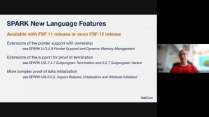 Техническая информация по Ada SPARK Libadalang VS Code - Семинар AdaCore GAP 21 июня_2022 г.