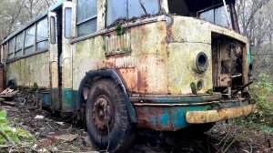Откопали в огороде Советский автобус которому 53 года! СпецБуксир в деле! Готовимся к эвакуации