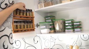 Организация в кухонном шкафчике. Как я храню крупы и специи?