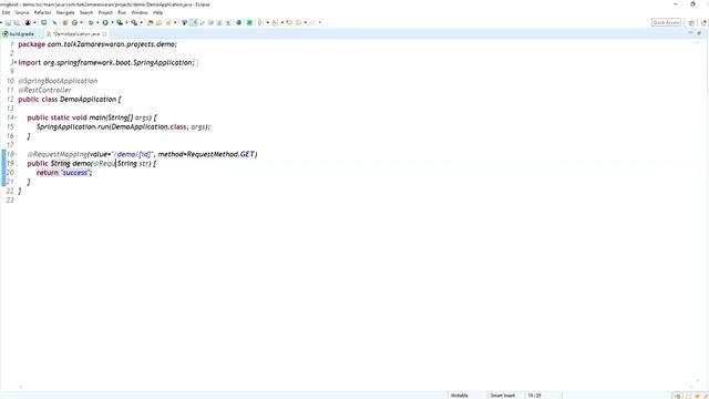 Difference between PathVariable and RequestParam in Spring Boot Rest API смотреть онлайн
