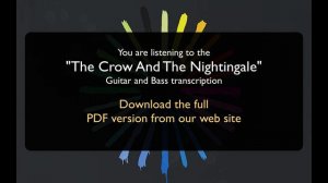 Learn to play "The Crow And The Nightingale" (Marillion) with Tabs for Guitar & Bass