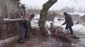 СУББОТНИК ПРОДОЛЖАЕТСЯ У ДЕДА МАТВЕЯ!!!