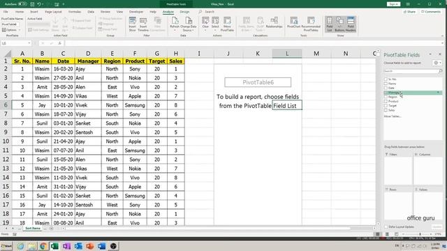 How To Sort In Pivot Table? | Excel Pivot Table Tutorial In Hindi