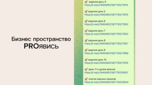 Навигация по Клубу Бизнес PROЯВИСЬ