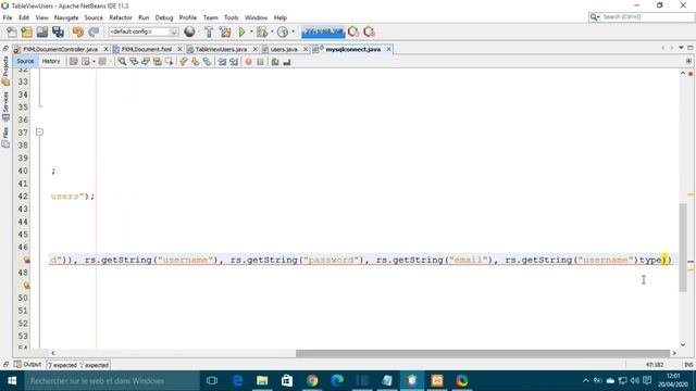 JavaFX Scene Builder Tutorial 40 - Load and adding Data on TableView from MySQL Database