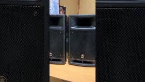 Yamaha stagepas 300 setting and testing