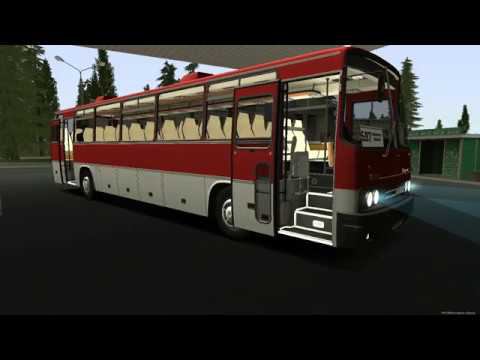 MTA Province. Поездка по маршруту №597. Икарус 250 59. Автобусы Провинции. смотреть онлайн