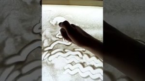 Рисуем песком
