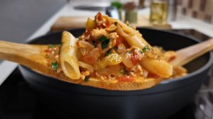 Нереально ВКУСНЫЕ МАКАРОНЫ! Не могу отказаться, ем даже на ночь. Самый ПРОСТОЙ РЕЦЕПТ из макарон