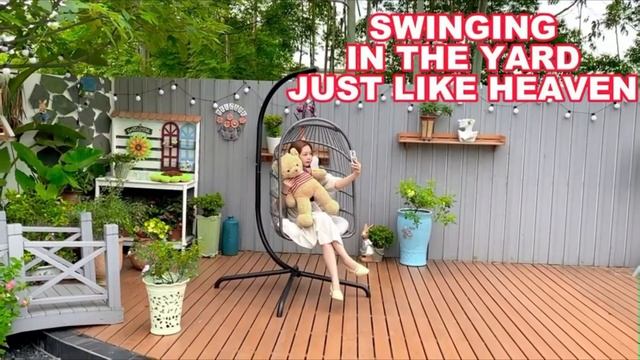 Top 5 Best SWING Chair With Stand 2023 Egg Chair With Stand смотреть онлайн