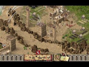 Stronghold.  Прохождение Стронхолд. Карта №12 Ручей.