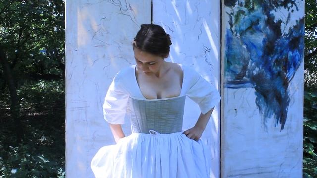 How to dress 18th century? Robe a la chemise #18thcentury #барокко #история #историямоды