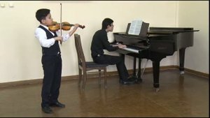 Расулов Асилхужа 10 лет. Скрипка.  М. Огинский - "Полонез"