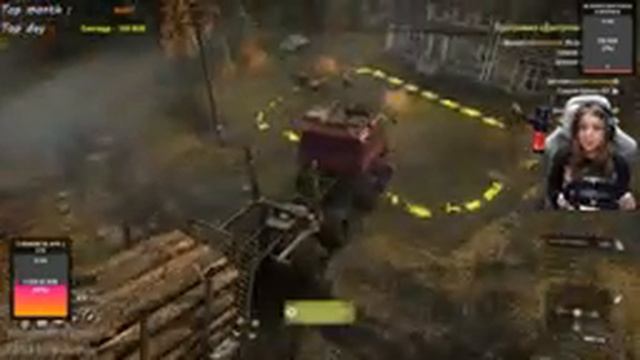 SnowRunner ► Перевозим бревна на дамбу Мичиган #10 смотреть онлайн