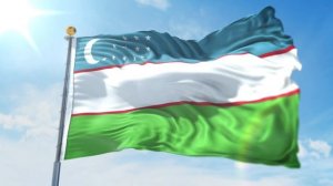 Флаг Узбекистана
