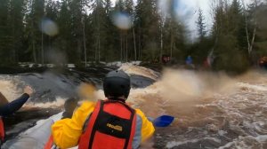Сплав по реке Уукса в Карелии, топовые пороги!