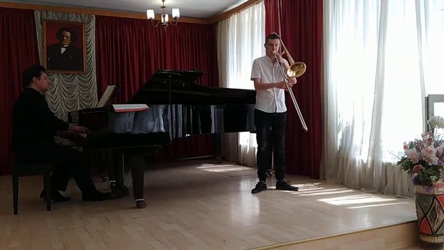 Шаповалов Николай - тромбон (конкурсное выступление) смотреть онлайн