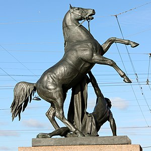 Аничков мост в Санкт-Петербурге