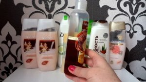 Мои запасы. Гели для душа