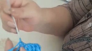 вяжем коврик из пакетов для мусора