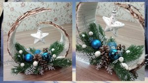 Новогодний декор своими руками