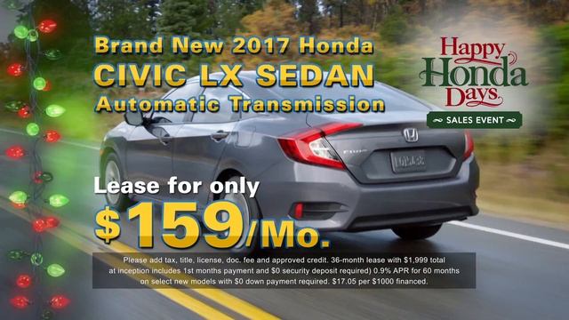 Schaumburg Honda December 2017 смотреть онлайн