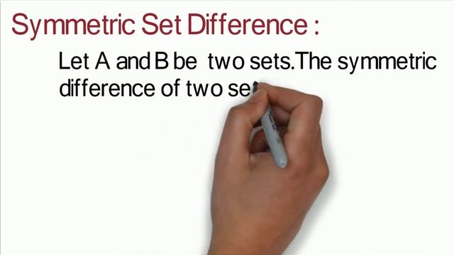 set theory part - 09. set difference.symmetric set difference. смотреть онлайн