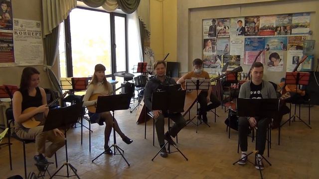 Музыкальное поздравление от Русского концертного ансамбля «Три + Два» смотреть онлайн