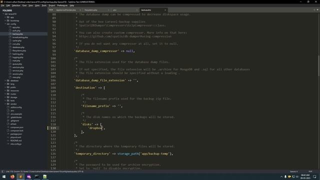 Laravel 10 Store Backup on Dropbox Using Spatie Tutorial | Laravel Backup Database | Laravel Backup