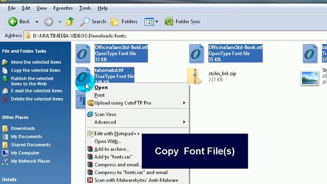 Adobe Photoshop Tutorial: How to Add/Install New Font for Photoshop | MC Mackun Tutorials смотреть онлайн
