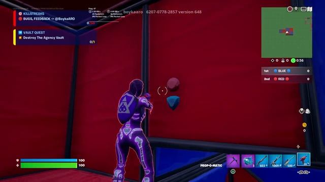 How to enter the 5 use secret room in red vs blue rumble fortnite смотреть онлайн