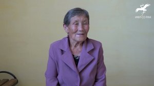 № 513. "Халдып-халдып хая көөрге" /  "Скача-скача верхом, когда оглянешься назад" (исп. А.У. Тюлюш)