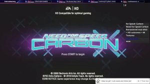 Need For Speed Carbon Remastered mod 2022 + HD cutscenes + 4K Textures Gameplay #1