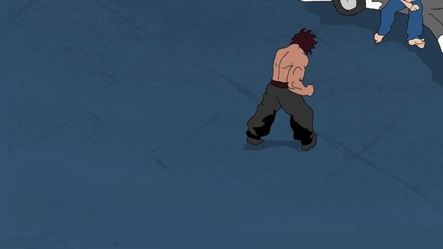 Baki vs Yujiro Баки против Юдзиро 2 часть [Baki\Баки] смотреть онлайн