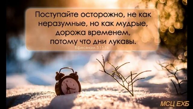 "О воле Божьей" Н. П. Дуденков. Проповедь. МСЦ ЕХБ.