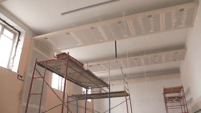 Ремонт актового зала в ЦДТ "Хибины" смотреть онлайн