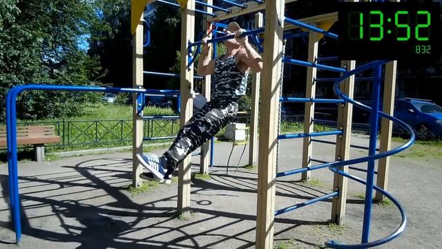 14 тонн подтягиваний и отжиманий смотреть онлайн