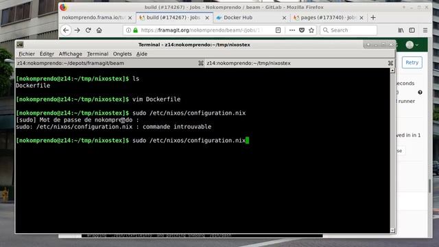 tuto fonctionnel 22 : Personnaliser une image Docker de NixOS pour de l’intégration continue смотреть онлайн