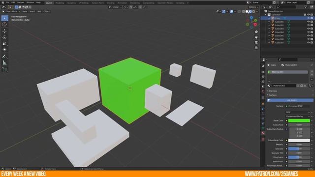 How to change material color in SOLID MODE? | Blender 2.93 | Tutorial смотреть онлайн