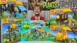 РАСТЕНИЯ ПРОТИВ ЗОМБИ/Конструктор Plants vs Zombies/Аналог Лего заменит ваш оригинальный LEGO