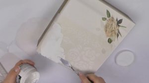 Decoupage pudełko Pierwsza Komunia Święta - DIY tutorial