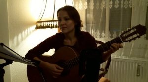 А зима будет большая, на гитаре.