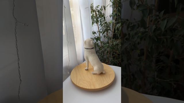 ?? #ручнаяработа #творчество #сухоеваляние #валяние #felting #needlefelting #алабай