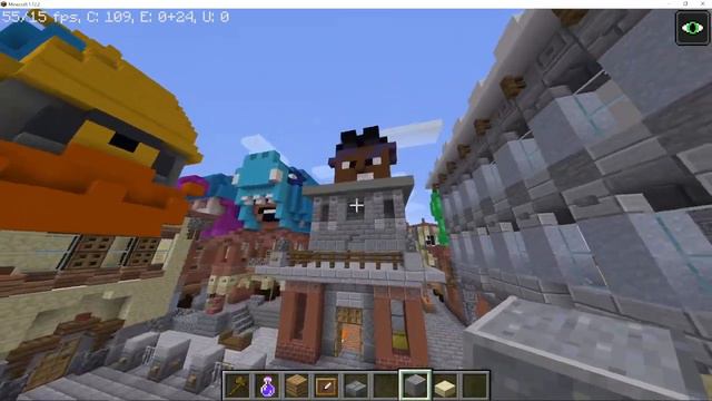 Строим карту бравл тауна. Бравл старс в майнкрафте смотреть онлайн