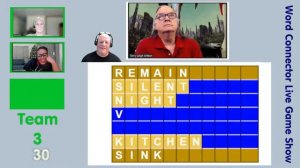 Word Connector #11 Episode - Live Game Show replay (like Chain Reaction Game)