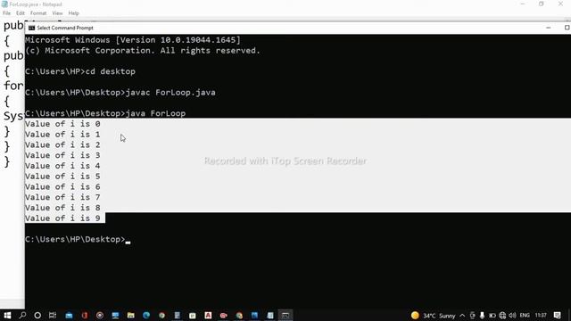 java tutorial |  for and foreach loop in java in hindi  | java | for loop in java in hindi | java