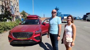 GENESIS GV 70 выдача в Ростове из Кореи